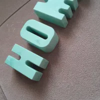 سفارش و ساخت استند اسم لاتین|مجسمه، تندیس، ماکت|بندر ترکمن, |دیوار