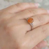 انگشتر و پلاک نقره عیار ۹۲۵