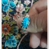انگشتر نقره فیروز نیشابور