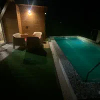 اجاره کلبه سویسی استخر روباز چهارفصل|اجارهٔ کوتاه‌مدت ویلا و باغ|رویان, |دیوار
