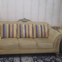مبل راحتی کلاسیک گندم|مبلمان خانگی و میز عسلی|تهران, دکتر هوشیار|دیوار