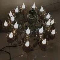 لوستر برنز ۲۰شعله و ۶شعله