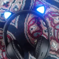 هدفون بلوتوثی  مدل گربه ای