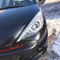 207مشکی.بهترین رنگ مشکی|خودرو سواری و وانت|شیروان (خراسان), |دیوار