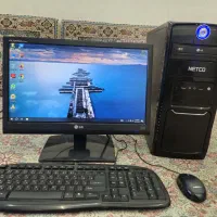 کامپیوتر پرسرعت h61 رم 8 هارد 500 مانیتور 19 LED