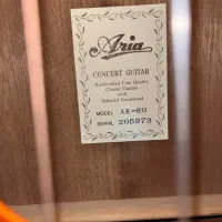 گیتار اریا ak-80 کنسرتی|گیتار، بیس، امپلیفایر|مشهد, نرگس (شهرک غرب)|دیوار
