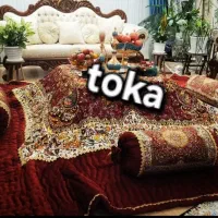 لحاف کرسی طرح ترنج