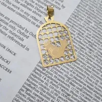 آویز گردنبند طرح مرغ آمین