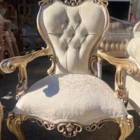 فرانسه کوئین افسون دسته چوبی با پارچه 1084|مبلمان خانگی و میز عسلی|تهران, یافت آباد جنوبی|دیوار