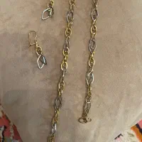 سرویس طلای دو رنگ شنل