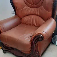 مبل تمام چرم ایتالیایی