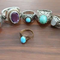 انگشتر با سنگاهی اصل|جواهرات|کهریزک, |دیوار