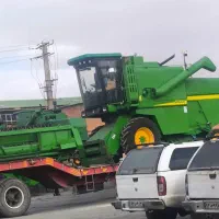 کار با کمباین