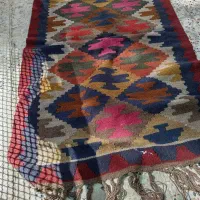 گلیم پشمی|گلیم، جاجیم، گبه|بیرجند, |دیوار