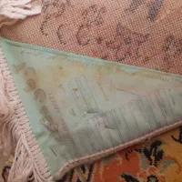 فرش ۱۲متری ماشینی رنگ زمینه کرم سالم