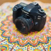 دوربین کنون 80D|دوربین عکاسی و فیلم‌برداری|نورآباد ممسنی, |دیوار