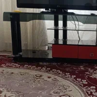 میزتلویزیون شیشه ای سالم