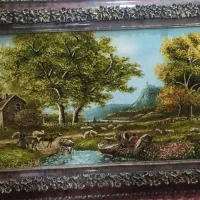 تابلو فرش دستبافت|تابلو فرش|کرمانشاه, |دیوار