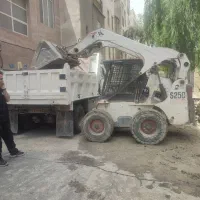 حمل نخاله اجاره بابکت خاکبرداری ومصالح