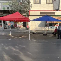چترچادرمسافرتی عشایری برزنت میز صندلی سایبان|کوهنوردی و کمپینگ|تهران, افسریه شمالی|دیوار