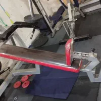 بدنسازی.بالاسینه دستگاه.شکم کرانچ.ساق ایستاده