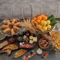 میز جلو مبلی به همراه عسلی