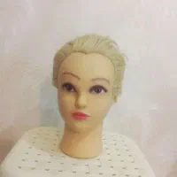 کله مانکن وموهای مصنوعی ومقداری لوازم