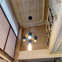 آینه استاده  و لوستر چهار شاخ|لوستر و چراغ آویز|تبریز, |دیوار