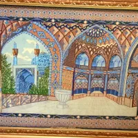 تابلو فرش زیبای اصفهان|تابلو فرش|تهران, اختیاریه|دیوار