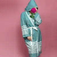 حوله تن پوش و ساده یزدی