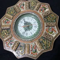 ساعت خاتم و مینا کاری