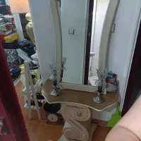 بوفه در حد نو میز و آینه کنسول|بوفه، ویترین، کنسول|تنکابن, |دیوار