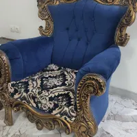مبل سلطنتی اصل۹ نفره به همراه میز عسلی|مبلمان خانگی و میز عسلی|رشت, توشیبا|دیوار