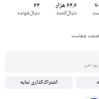 پیج اینستاگرام فروشی ۶۴ کا