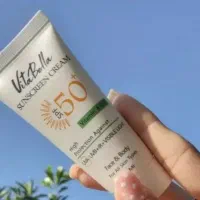 vitabella کرم ضد آفتاب چند کاره ۵۰spf ایتالیایی|آرایشی، بهداشتی، درمانی|اهواز, کیانپارس |دیوار