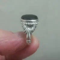 انگشتر نقره قدیمی کلکسیونی