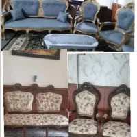 تعویض روکش مبل سلطنتی فقط با ۱۵ملیون|مبلمان خانگی و میز عسلی|فیروزآباد (فارس), |دیوار