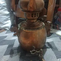 قوری و سماور مسی