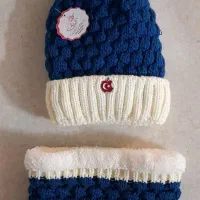 شال و کلاه بچه کاملا نو