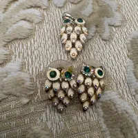 گوشواره و گردنبند سواروسکی