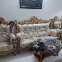 مبل استیل ۹ نفره|مبلمان خانگی و میز عسلی|مشهد, امیریه|دیوار