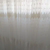 پرده حریر طرحدار|پرده، رانر، رومیزی|سبزوار, طبرسی (جعفرآباد)|دیوار