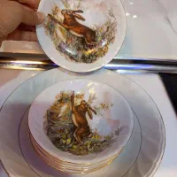 انار خوری یه کاسه بزرگ شش تا کوچک