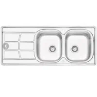 سینک توکار پرنیان استیل