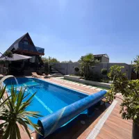 اجاره کلبه سویسی استخر دار نزدیک رشت