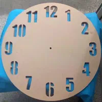 چوب ام دی اف خام برش خورده ساعت مناسب رزین