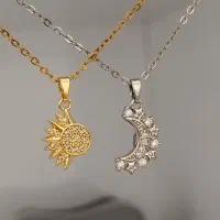 گردنبند ست ماه و خورشید