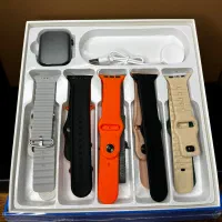 ساعت هوشمند با کیفیت + ۱۰ عدد بند