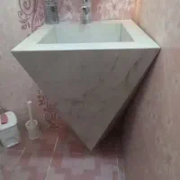 روشویی سرامیکی سالم مدل الماس