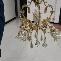 لوستر برنج ۴ شاخه